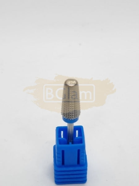 Professional Tungsten 5 In 1 Nail Drill Bits Silver Blue (Medium) Bit