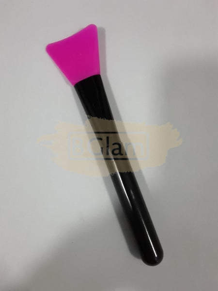 Silicone Face Mask Applicator Brush Black/Fuchsia Skin Care Tools