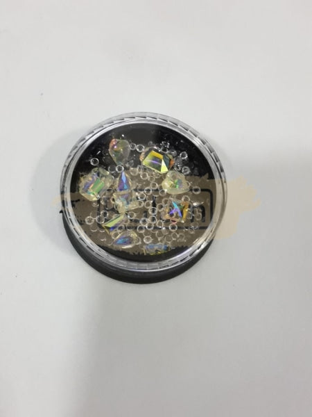 Clear Faceted Rhinestones Nail Art Decorations