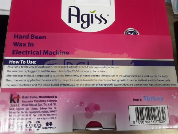 Agiss Electric Hard Wax Bean Kit Beans