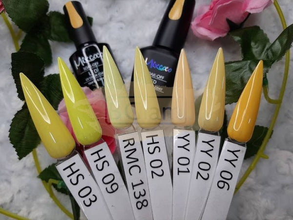 Mixcoco Soak-Off Gel Polish 15Ml - Yellow Yy Nail