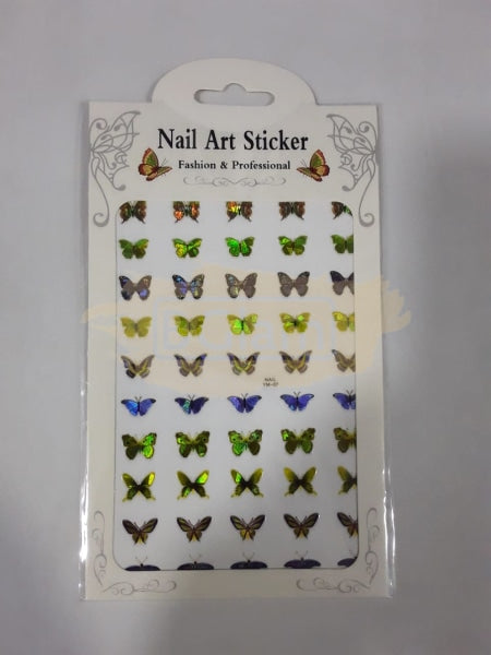 Butterfly Nail Art Sticker Fashion & Professional Ym-07