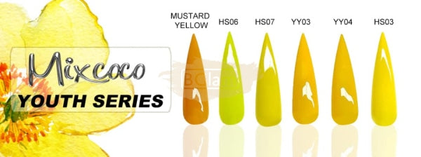 Mixcoco Soak-Off Gel Polish 15Ml - Yellow Yy Nail