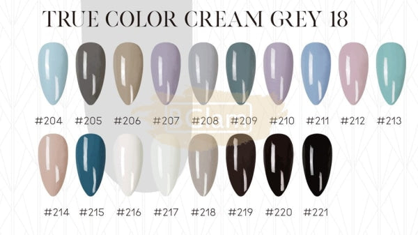 Mixcoco Vernis Semi-Permanent 15Ml | True Color Cream Grey #204 (Nh 01) Gel Nail Polish