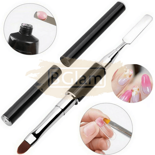 Double Sided Polygel Brush And Picker Nail