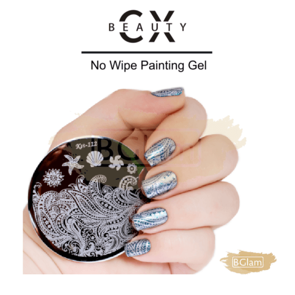 Cx Beauty No Wipe Painting & Stamping Gel