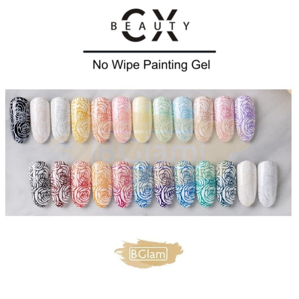 Cx Beauty No Wipe Painting & Stamping Gel