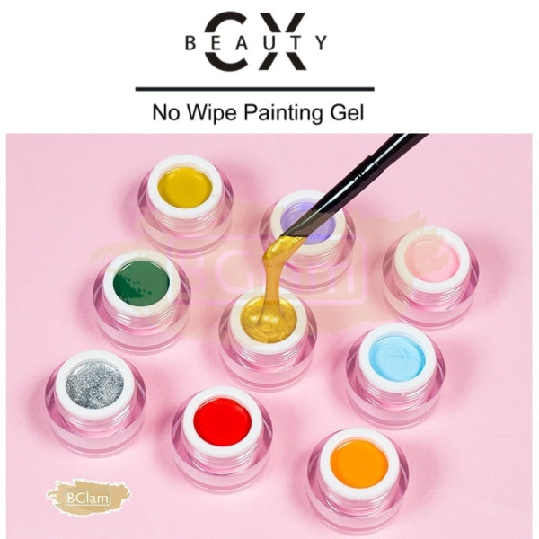 Cx Beauty No Wipe Painting & Stamping Gel