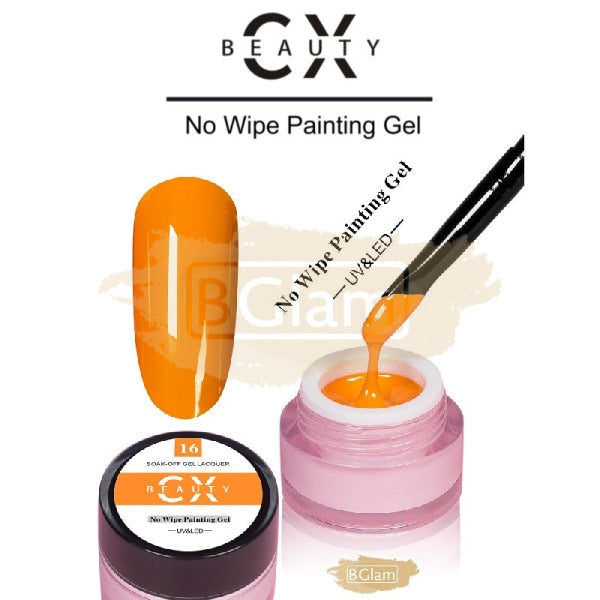 Cx Beauty No Wipe Painting & Stamping Gel