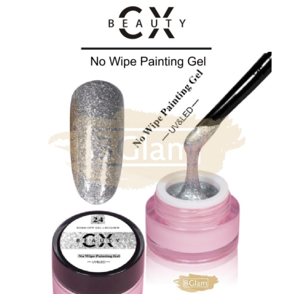 Cx Beauty No Wipe Painting & Stamping Gel