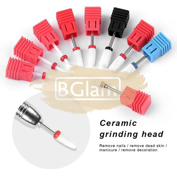 Ceramic Nail Drill Bit 3/32 Available In 12 Types