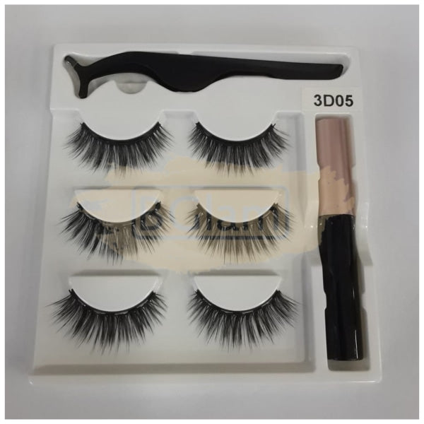 Magnetic Eyelash Kit (5 Magnets Per Lash) - 3D05 Beauty Accessories