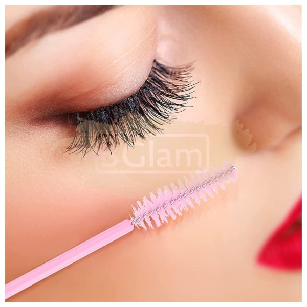 Disposable Eyelash Mascara Wand - Pink Lash Extension Accessories