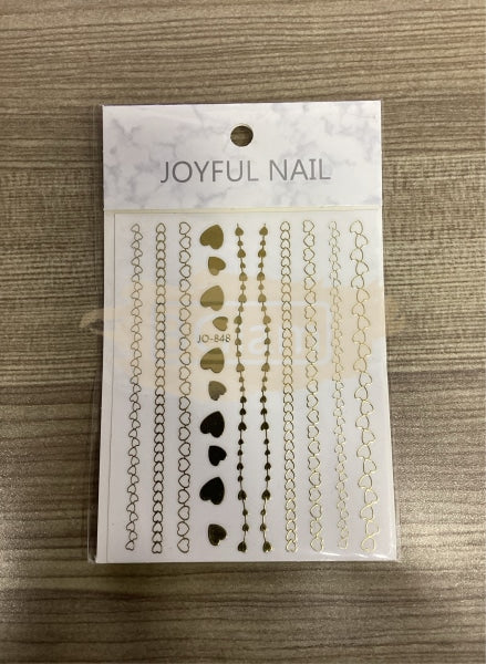 Joyful Nail Art Sticker Jo-848
