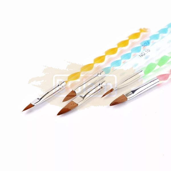 Acrylic Brush Set - 5 Pieces Nail