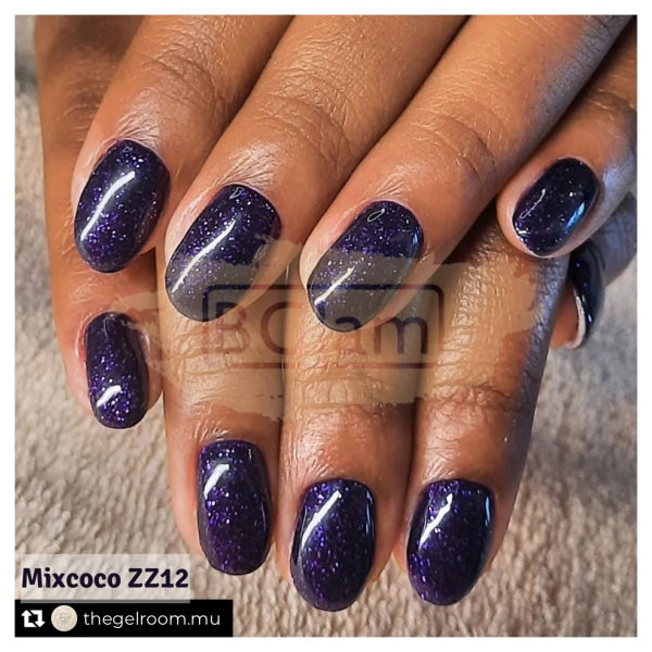 Mixcoco Soak-Off Gel Polish 15Ml - Purple Zz Nail