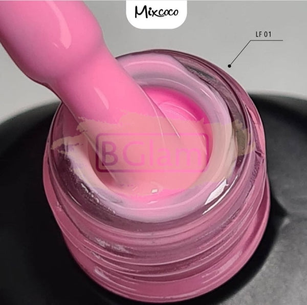 Mixcoco Soak-Off Gel Polish 15Ml - Pink 062 (Lf 01) Nail