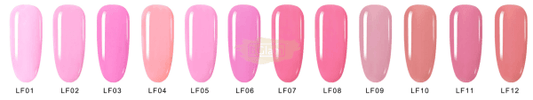 Mixcoco Soak-Off Gel Polish 15Ml - Pink Lf 12 Nail