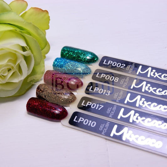 Mixcoco Soak-Off Gel Polish 15Ml - Shine Glitter Lp Nail