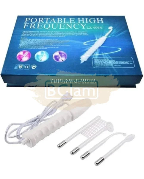 Portable High Frequency Facial Skin Therapy Wand Lz-006A Nail Art Tool