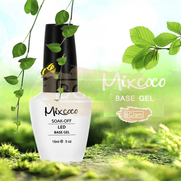 Mixcoco Soak-Off Uv Base Coat For Gel Polish 7.5Ml Nail