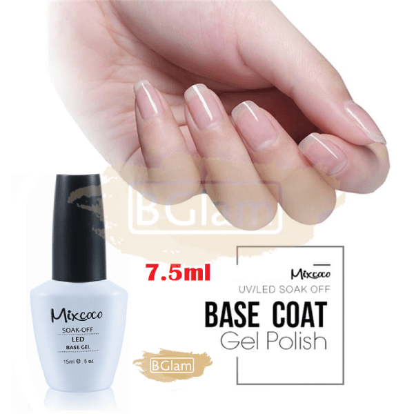 Mixcoco Soak-Off Uv Base Coat For Gel Polish 7.5Ml Nail