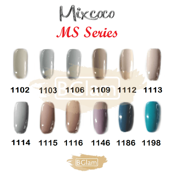 Mixcoco Soak-Off Gel Polish 15Ml - Ms Mid-Season Collection Nail