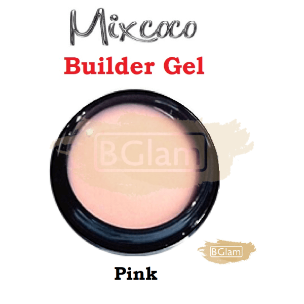 Mixcoco Soak-Off Uv Builder Gel 15Ml Pink