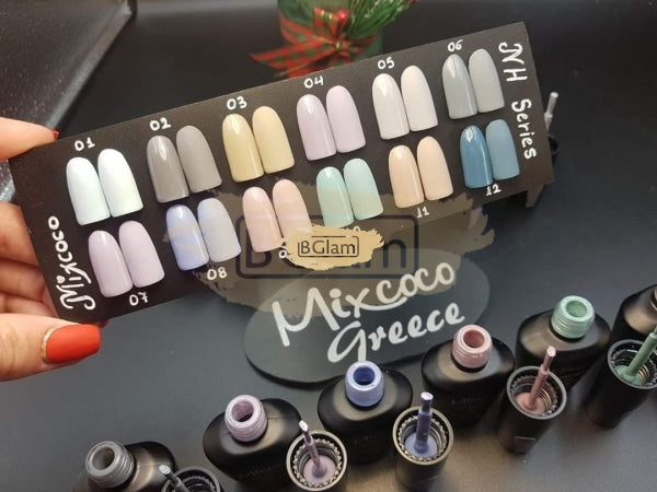 Mixcoco Soak-Off Gel Polish 15Ml - Cream Grey 213 (Nh 10) Nail