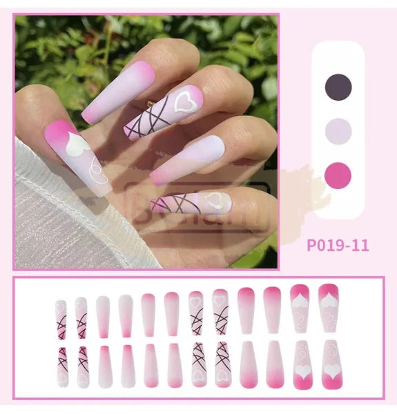 Press On Nails - P019-11