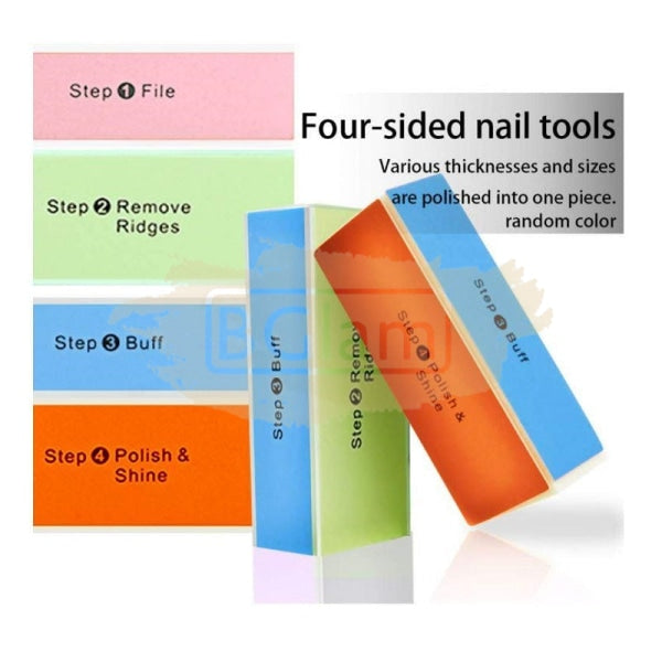 Professional 4 way Nail Buffer - BGlam Beauty Shop