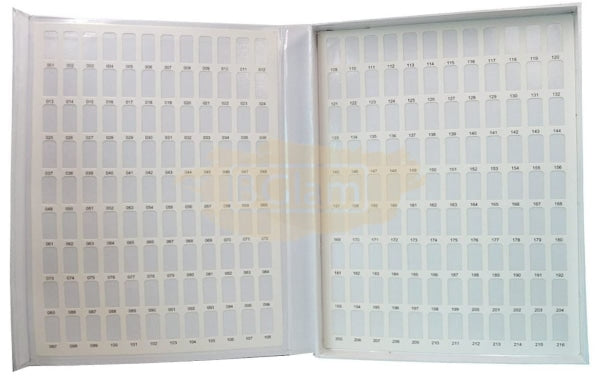 Nail Gel Color Card - 216 Slots Art