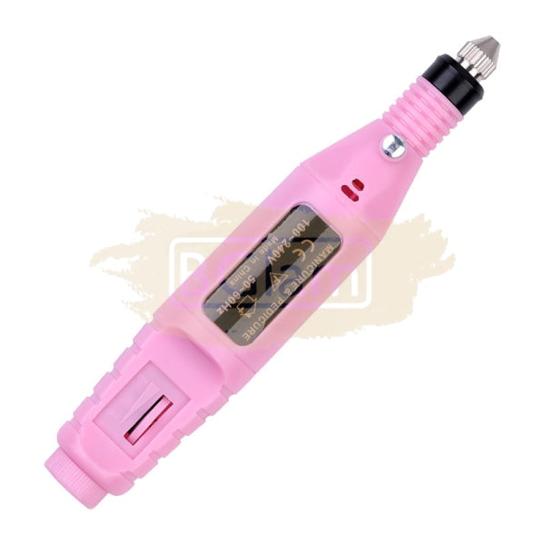 Portable Electric Nail Drill Machine 20 000 Rpm Pink