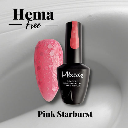 Mixcoco Vernis Semi-Permanent 15ml | Pink Starburst
