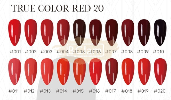 Mixcoco Soak-Off Gel Polish 7.5Ml - Red 020 (Jh 04) Nail