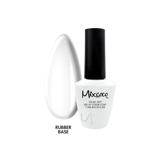 Mixcoco Soak-Off UV Rubber Base Coat for Gel Polish 7.5ml