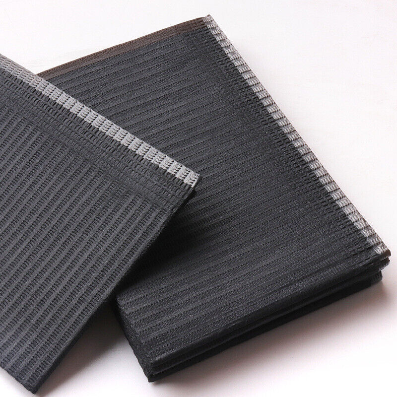 Disposable Water Absorbent Table Mat | Black | 45*33cm (125pcs)