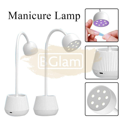 Lotus Hands-Free Led Nail Lamp 24W - White Uv