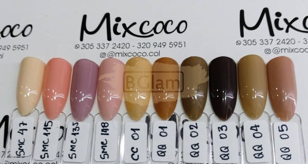 Mixcoco Soak-Off Gel Polish 7.5Ml - Brown 132 (Smc 115) Nail