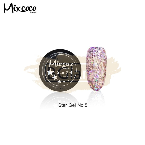 Mixcoco Soak-Off Gel Polish - Star Collection 005 Nail