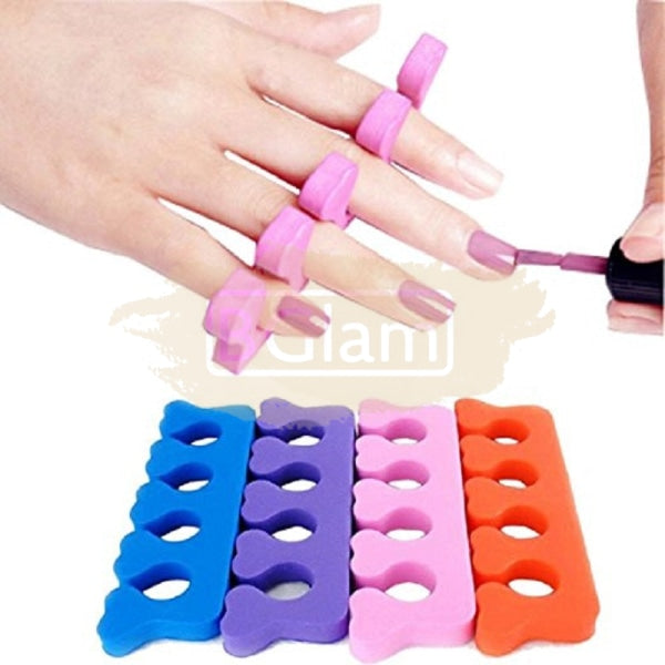 Soft Foam Toe Separators / Finger Dividers (Sold By Pair) Nail Accessories