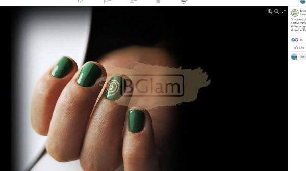 Mixcoco Soak-Off Gel Polish 15Ml - Green Ws 215 Nail