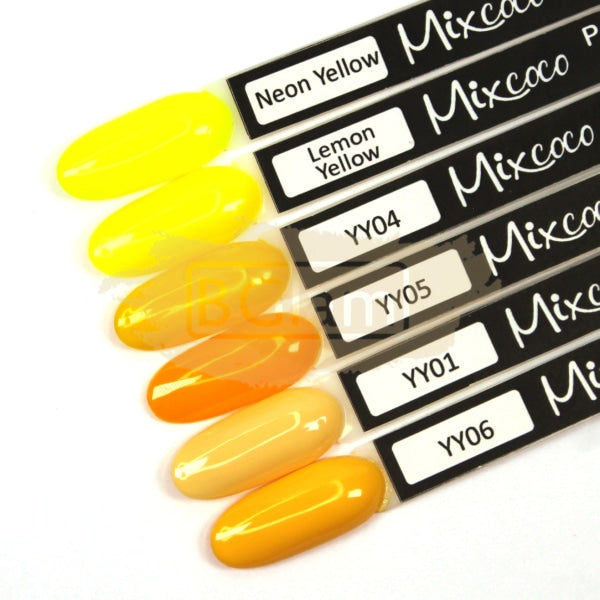 Mixcoco Soak-Off Gel Polish 15Ml - Yellow Yy Nail