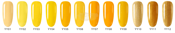 Mixcoco Soak-Off Gel Polish 15Ml - Yellow Yy Nail