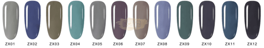 Mixcoco Soak-Off Gel Polish 15Ml - Zx Grey Collection Nail