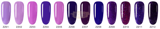 Mixcoco Soak-Off Gel Polish 15Ml - Purple Zz Nail